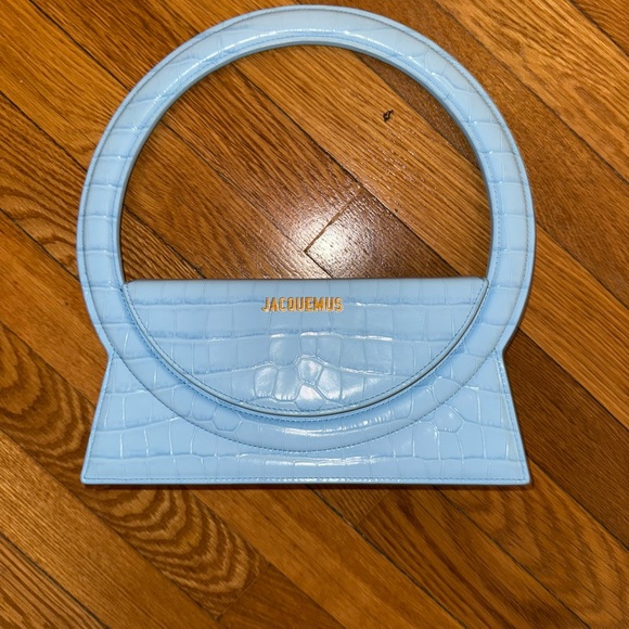 Jacquemus Blue Le Rond Handbag - Picture 1 of 3